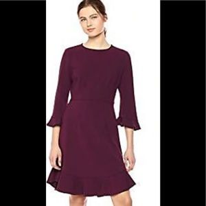 🔥nanette🔥 SZ 14 NWT Burgundy Dress